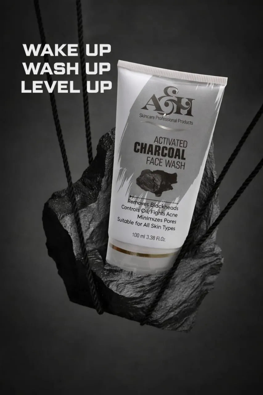 with black background pic of facewash 